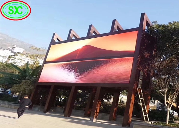 P6 Panfletos LED para interiores y exteriores, pantallas LED de color completo para publicidad