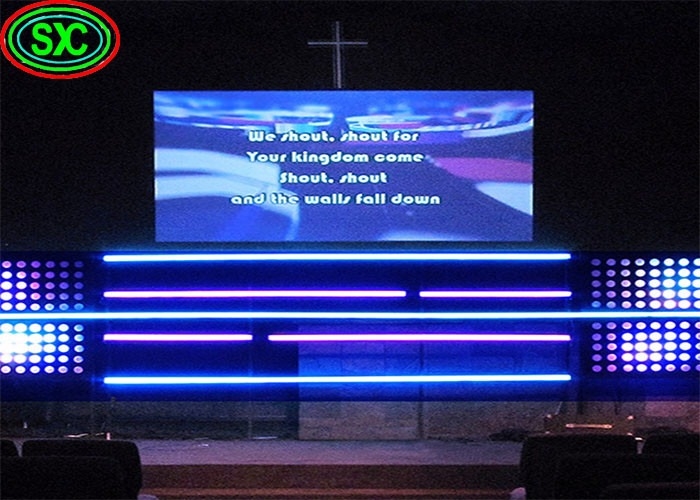 Pantalla de escenario de alquiler en interiores de aluminio fundido a presión de 3,91 mm pantalla LED a todo color