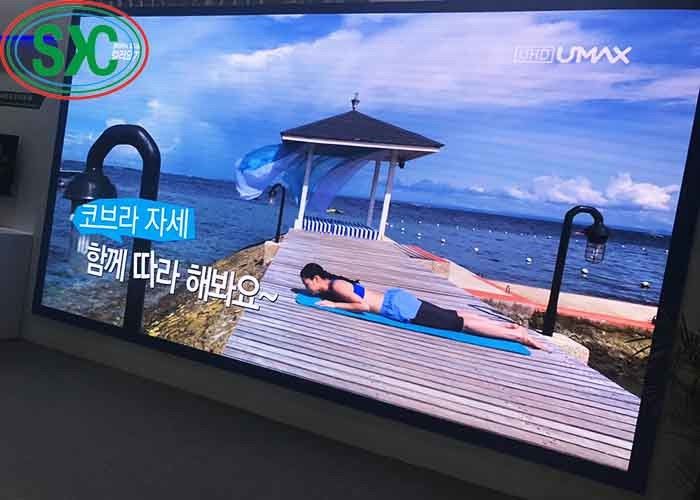 Pantalla de aluminio fundido a presión LED de color completo con control remoto