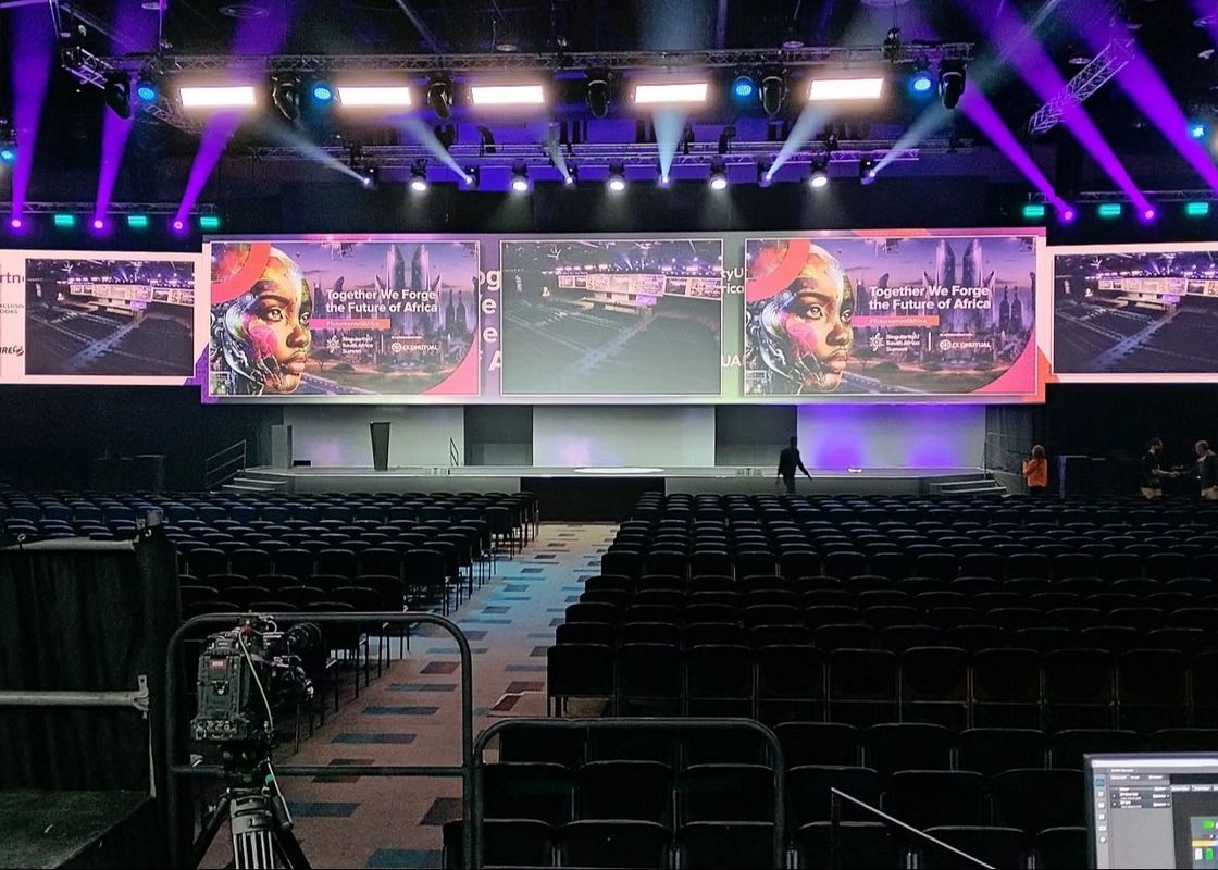 Alquiler de pantallas de video P3.91 LED para exteriores SMD1921die Base de aluminio fundido