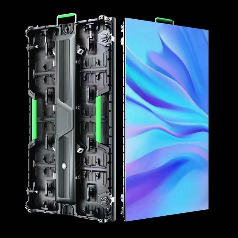 Display LED de servicio frontal electrónico a todo color con módulos magnéticos