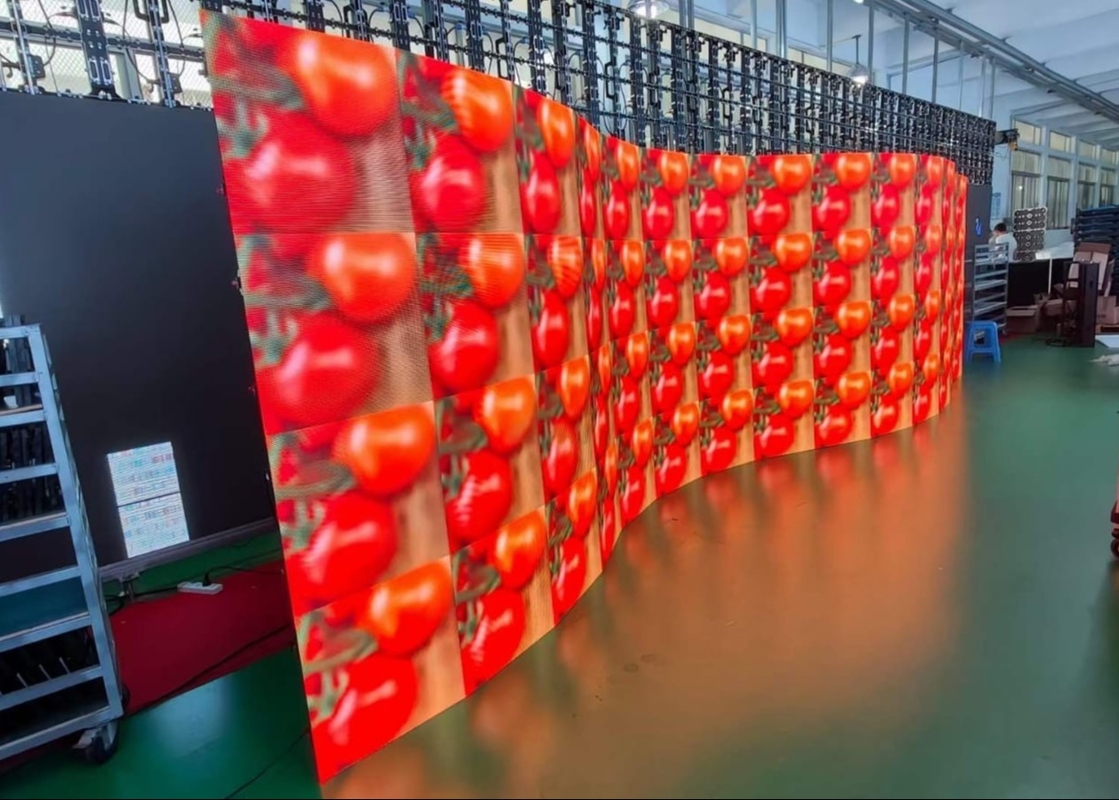 P5.95 Alquiler en interiores de fundición por inyección de aluminio HD exterior impermeable a todo color LED Modulo de pantalla LED