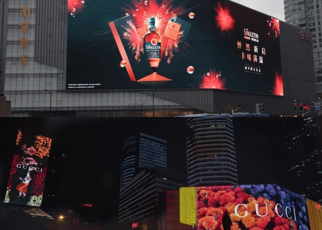 Epistar Chip Exterior pantalla LED a todo color, P3-P10 pantalla LED exterior