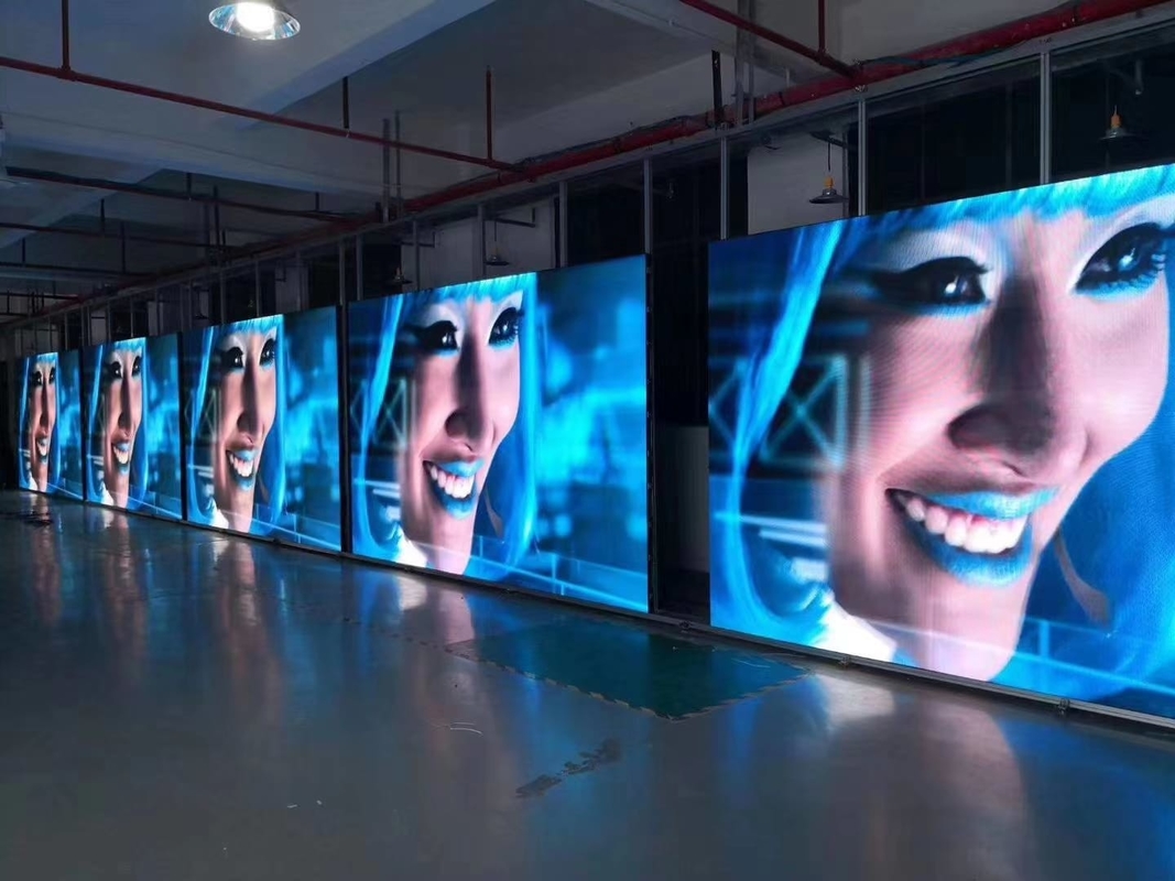 100000 horas de vida útil de publicidad pantallas LED con resolución de alta definición y 2 mm Smd2727/2525/1921 LED tamaño de forma