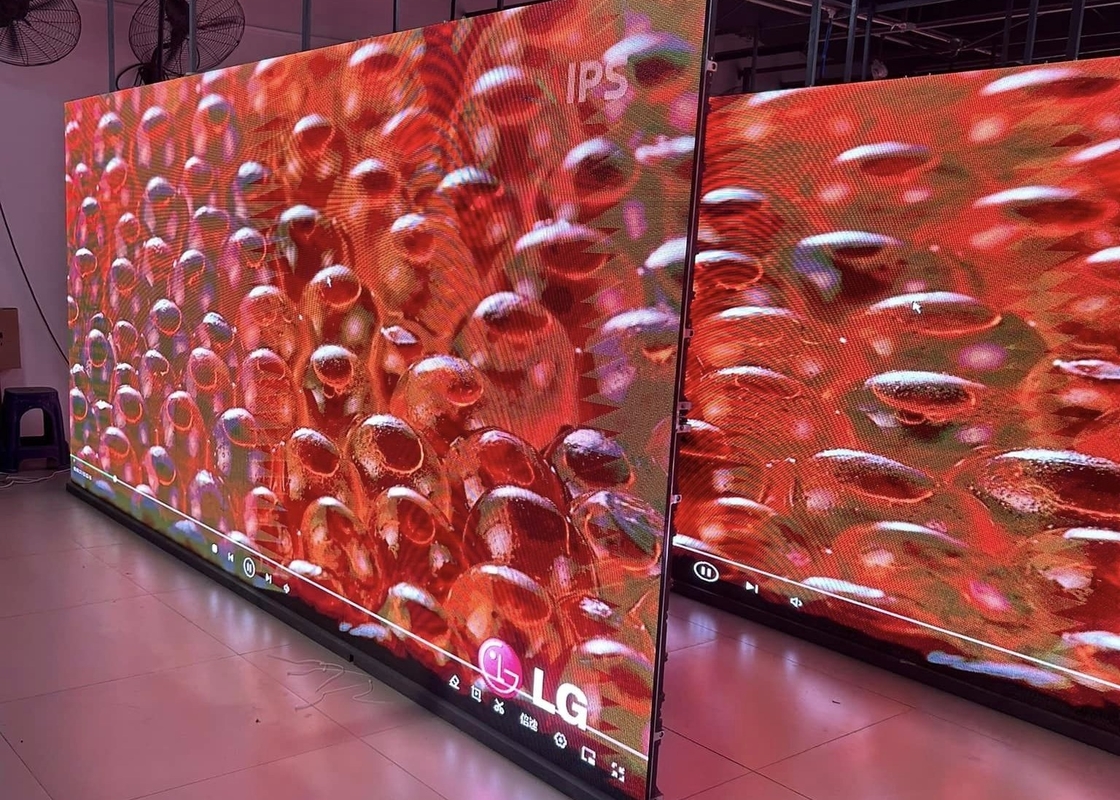 Alquiler de P3 RGB de pantalla de publicidad LED exterior impermeable DC5V para estadios y centros comerciales