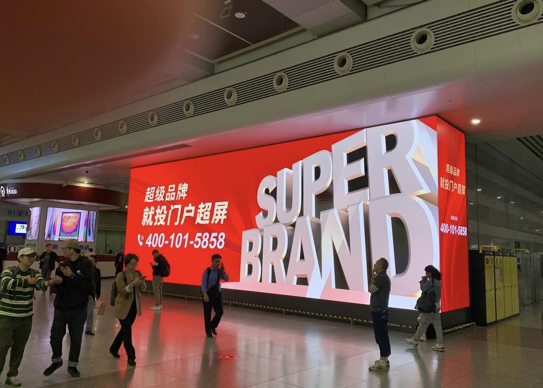 Pantalla de alquiler P1.667 de pequeña anchura Pantalla LED interior 1/30 escaneo a todo color Pantalla interior a todo color con LED