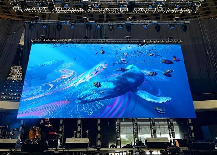 Gran pantalla de alquiler P1.667 Indoor RGB HD LED Display, caja de aluminio 400x300mm