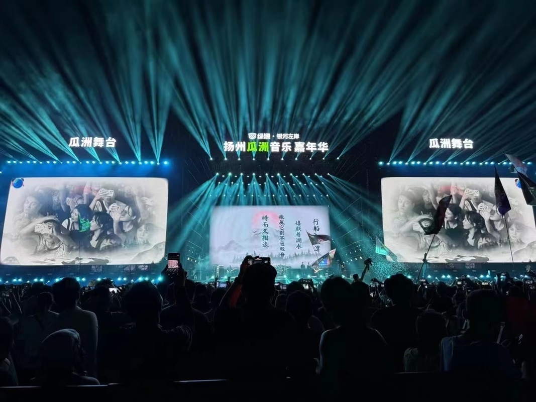Alquiler de pantalla de aluminio de fundición a presión de pantalla LED de escenario HD al aire libre