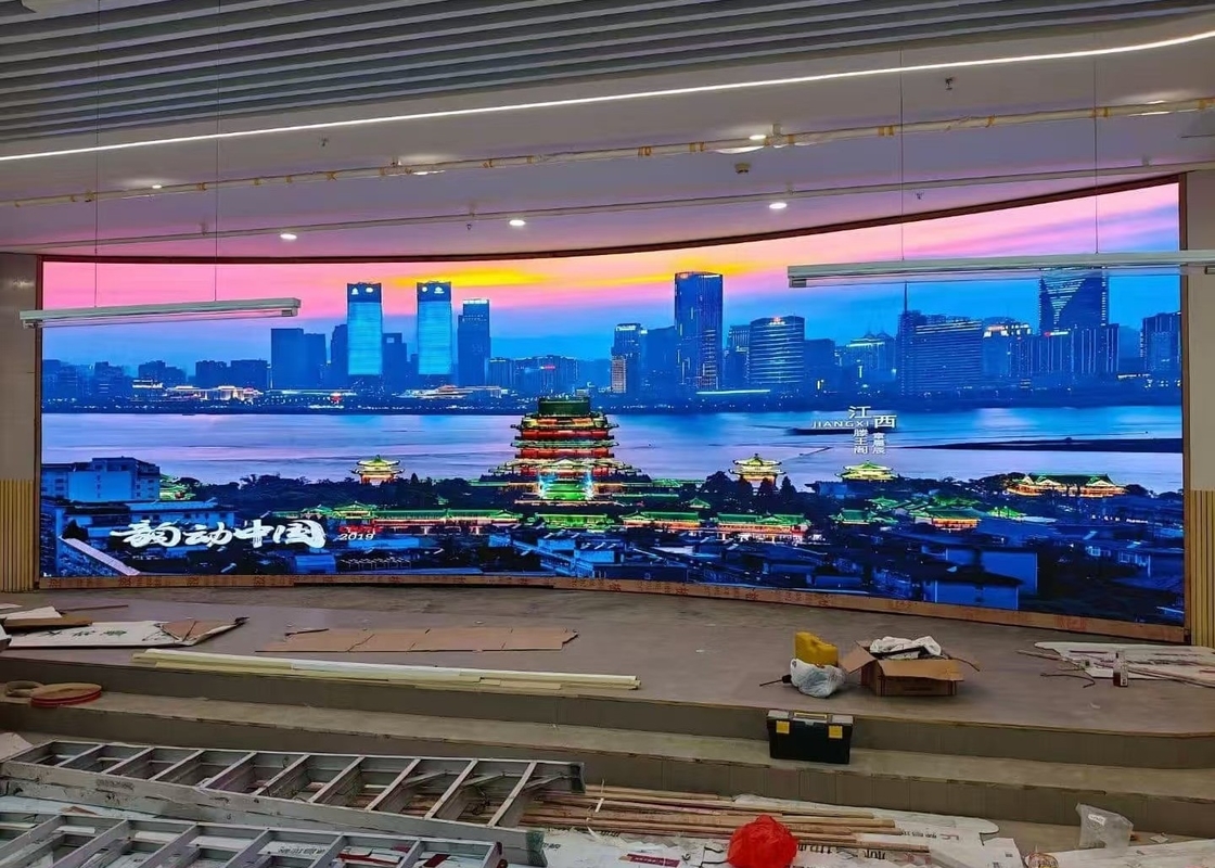 Pantalla LED a todo color con mejor ángulo de visión de 1m-10m y vida útil de 100 años