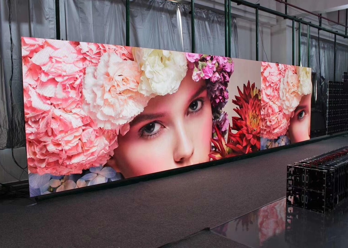 Display de alquiler de LED de aluminio fundido a presión para reuniones y presentaciones corporativas