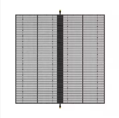 G3.91-7.82 Pared de vídeo transparente a todo color ultrafina SMD2525 IP54 Larga duración