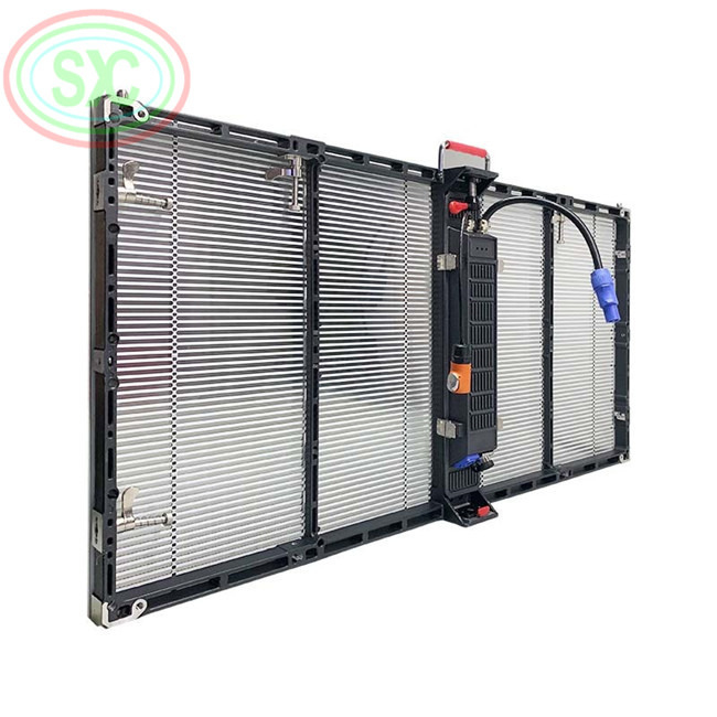 Pared de vídeo LED transparente personalizable con SMD2121 tipo Led y peso del módulo de 0,2 kg/PC