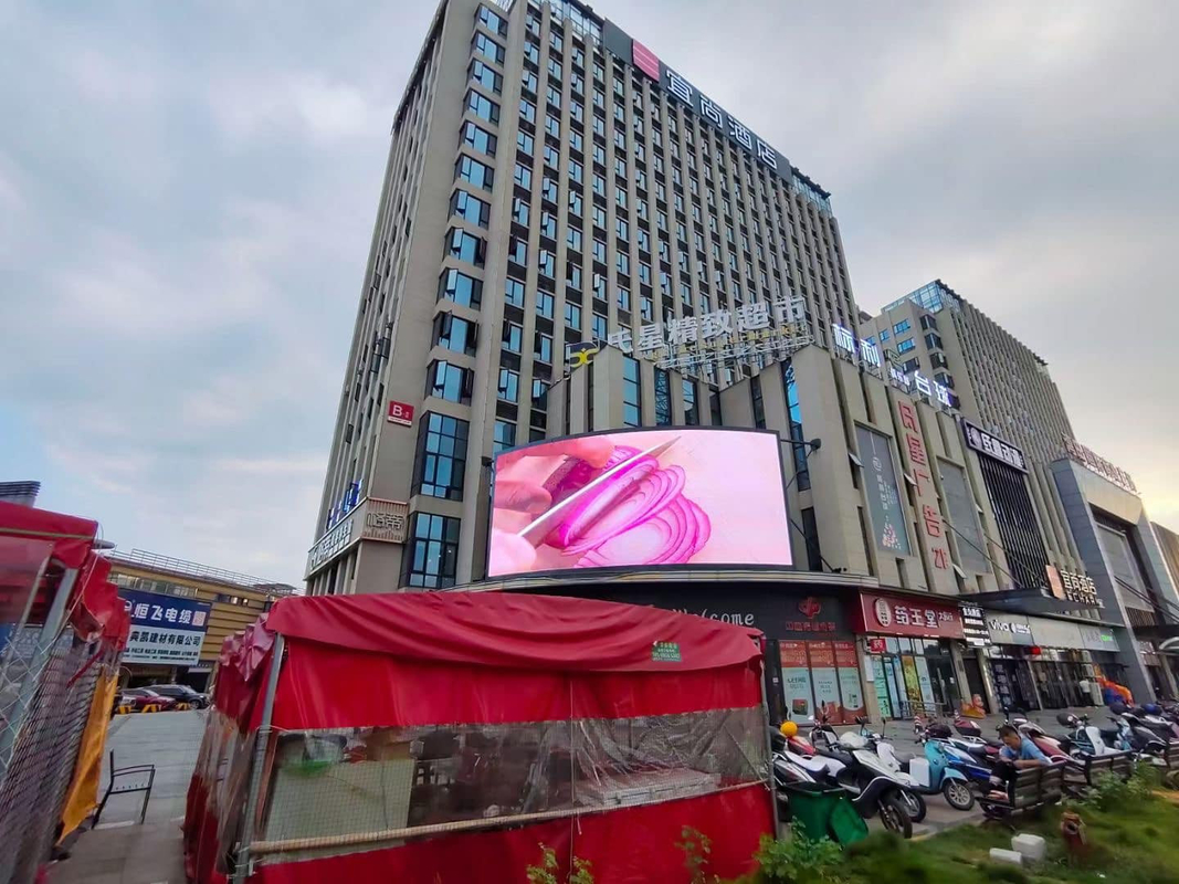 Pantalla LED impermeable y resistente a la intemperie IP65, duradera para publicidad exterior