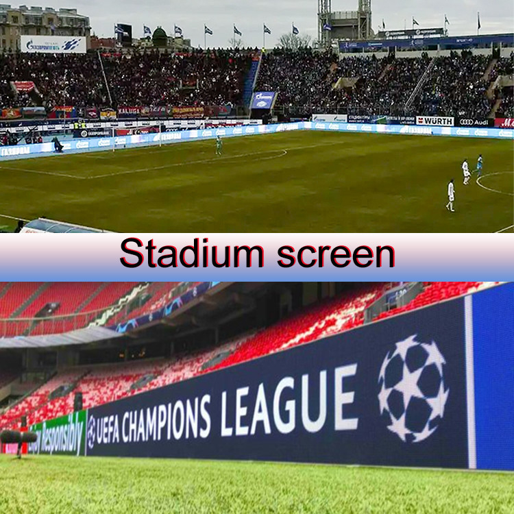 Experimenta la emoción de la pantalla LED de estadio con una frecuencia de actualización de 60 Hz, una relación de contraste de 5000:1 y un paquete de píxeles SMD3535.