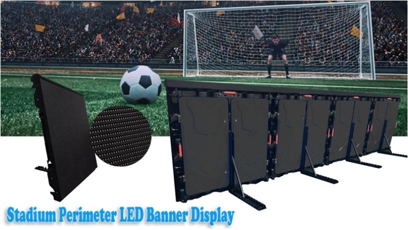 Marcadores LED para estadios deportivos con estructura de acero laminado en frío, frecuencia de actualización de 60 Hz y material duradero