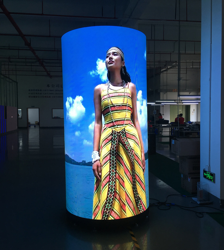 Pantalla LED esférica a todo color P2.5mm con ángulo de visión de 360 grados