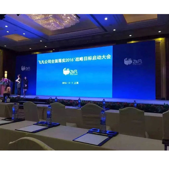 Pantalla LED a color para interiores, chip de gran ángulo de visión, alta relación de contraste, alta frecuencia de actualización, instalación rápida, SMD P3