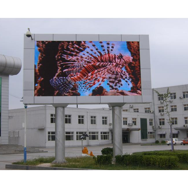 Pantalla LED a todo color exterior P5 Pantalla de vídeo LED para publicidad en carretera con alto brillo y ángulo de visión amplio