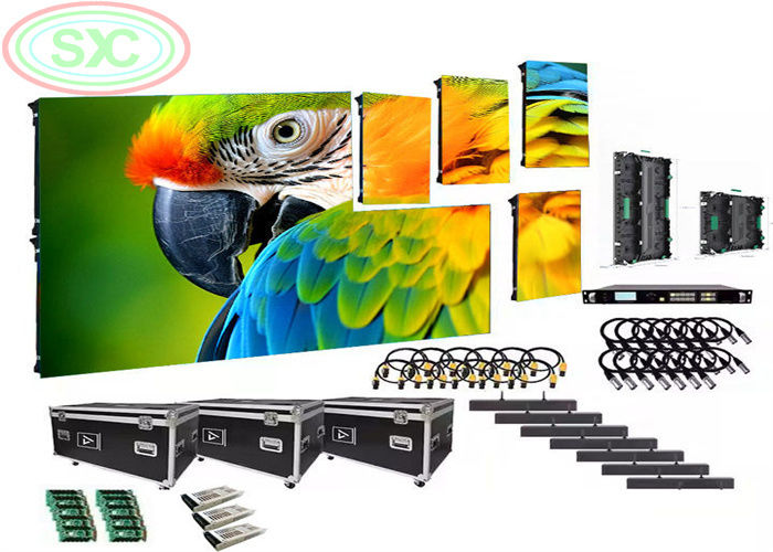 P3.91mm 500x500mm Escenario de fondo de vídeo paneles LED LED pantalla de la iglesia