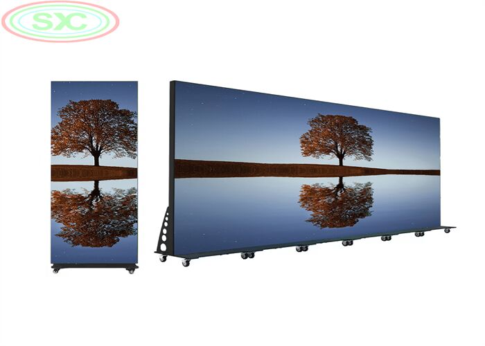 Pantalla LED RGB interior con control remoto 4G WIFI y marco delgado que ofrece una instalación flexible y un alto impacto visual