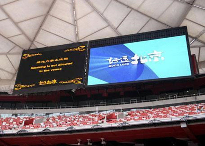 Supermercado de estadios interiores de color completo P5 Instalación fija Gran cartel LED para publicidad