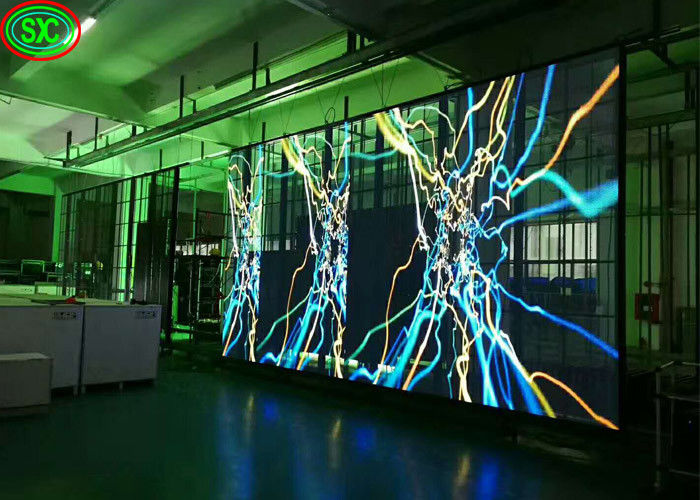 P3.91 Pantalla LED transparente de vidrio Alto brillo para ventanas Pantalla de vidrio con LED