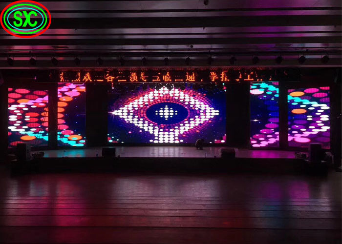 P3.91 de alta calidad al aire libre 500x500mm Alquiler de escenarios HD LED Display interior con pantalla LED a todo color