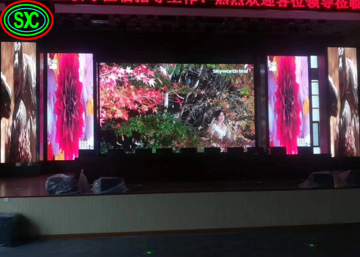 Alta calidad P3.91 Indoor Led Screen Stage Event Rental Pared de video a todo color 7 Segmentos
