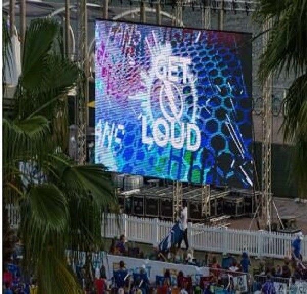Pantalla de pantalla LED comercial de 11,5 kg con 16,7 billones de colores