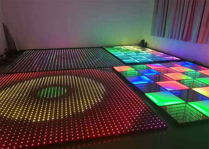 China SMD3535 Sonido Activo Dj Led Disco Bailando Encalorado Paneles de haz blanco