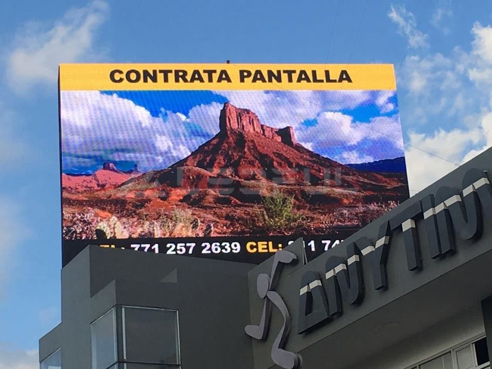 Alquiler de gabinete de aluminio fundido a presión P10 escenario pantalla supergran LED cartel, protección IP65