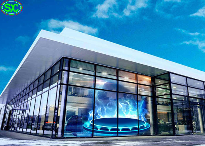 Brillo llevado transparente al aire libre constructivo 5000nits de la exhibición P3.91 de la pared alto