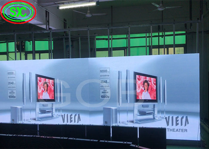 Panel de visualización de vídeo LED de aluminio/caja de hierro de inyección impermeable 1/30