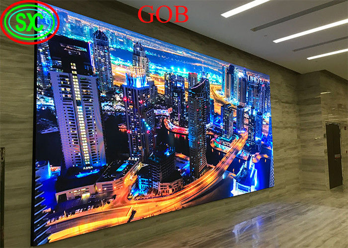 GOB P1.8mm P2mm P2.5mm P2.6mm Indoor Display LED a todo color SMD1515 pantalla de video grande