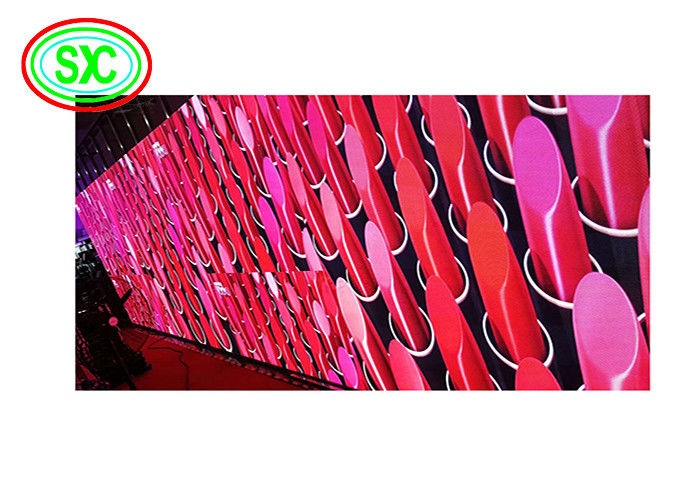 Pantalla LED de alquiler con caja de aluminio fundido P4 Pantallas LED de alquiler ligeras Pantallas LED a color para interiores