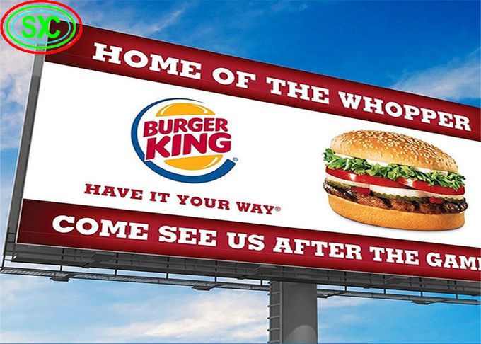 P6 Pantalla LED exterior 192x192mm gabinete a todo color 27778 píxeles/m2