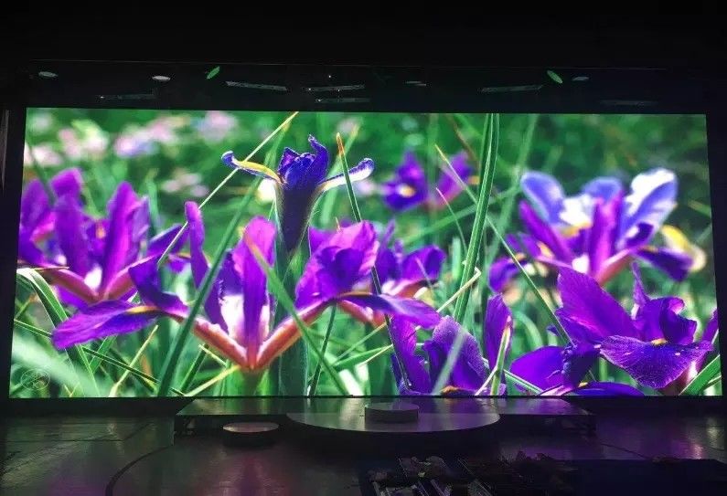 Ángulo de visión amplio pantalla LED de color completo de 4 mm
