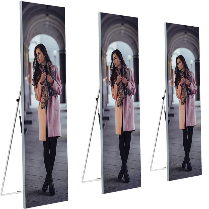 Espejo SMD a todo color para interiores 1000cd/m2 P2.5 LED Video Poster Pantalla 640x640mm