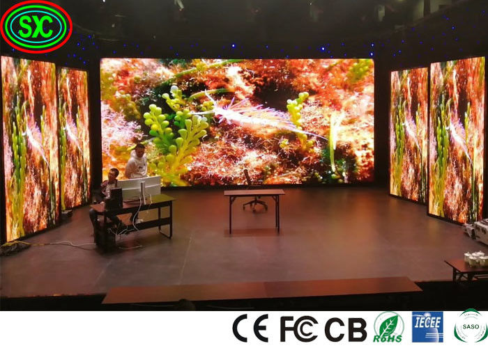 pantallas LED de alta frecuencia de actualización para eventos en interiores con 3840hz y alta resolución