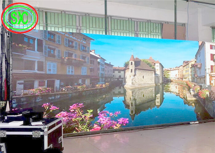 P3.91 - 7.81 Pantalla LED a todo color interior transparente Pantalla HD Pantalla sin manchas