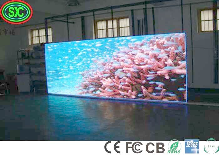 0.3mm Pixel IP67 P3.91 Display LED de alquiler de escenarios 500 * 500MM pantalla de escenario a led de color completo