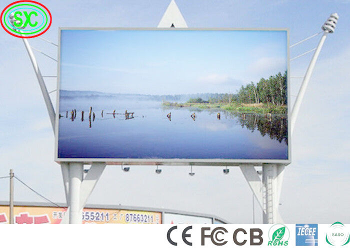 32*16 HD 10000 puntos/m2 P10 Panorámica exterior LED Epistar Chip LED pantalla de pantalla digital de pantalla de escenario
