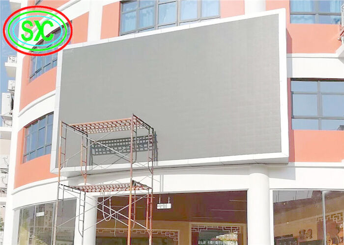 Edificio al aire libre P6 SMD Publicidad Billboard Gran disipación de calor a todo color