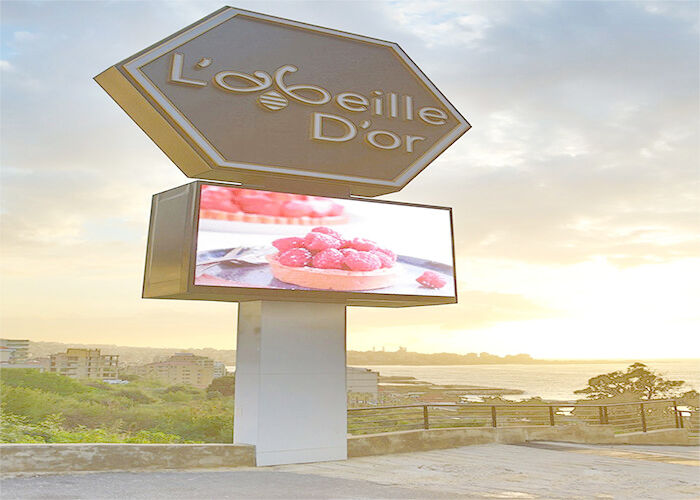 China HD exterior de color completo P10 pantalla de LED Gran publicidad adecuada para altas temperaturas