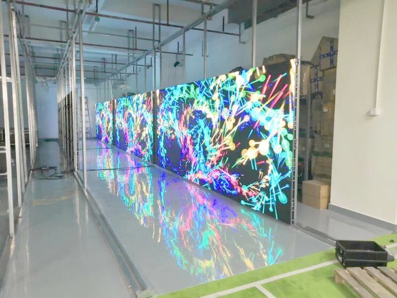 2000 cd/m2 Brillo Pantalla LED transparente, Panfletos publicitarios LED a todo color