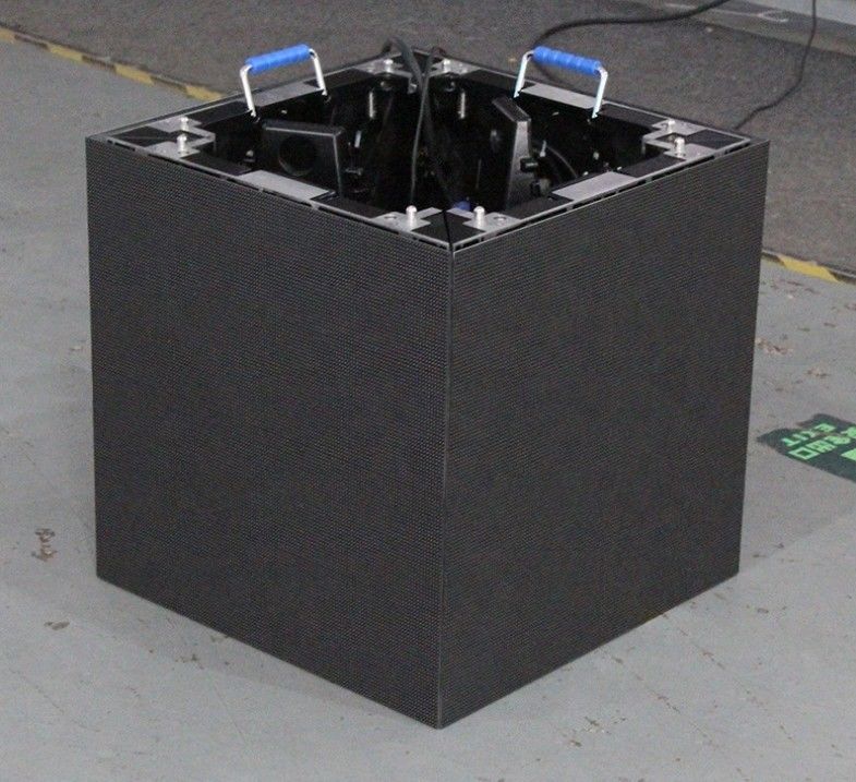 6 lados Smd3535 2000nits Cubo LED Video Wall P3.91mm para el escenario de DJ