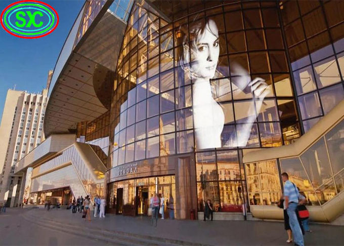 G3.91-7.82 Pantalla LED transparente con SMD2121 y método de conducción La solución de pantalla definitiva