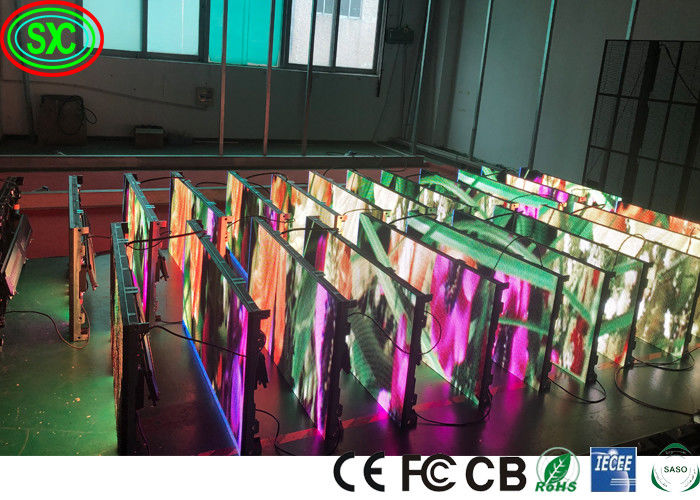 Exterior pantalla LED a todo color evento escenario LED pantallas p3 alquiler de video LED pared