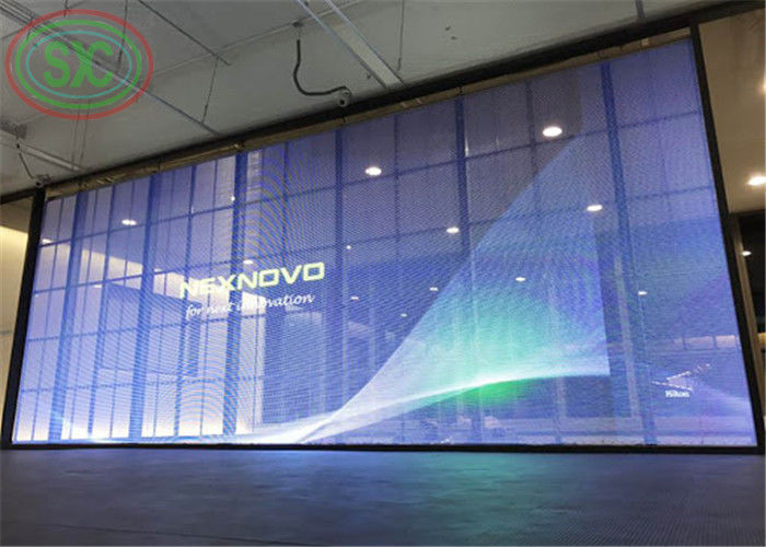 Display LED transparente de energía verde G3.91-7.82 1000*500mm para pantallas de pantallas