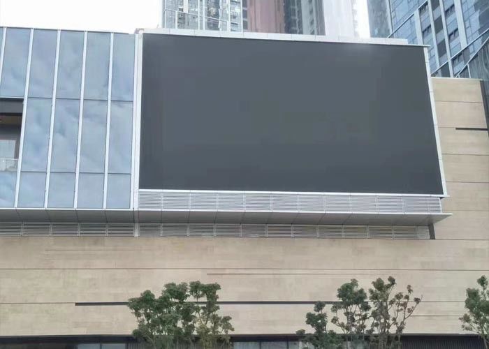 Exterior de color completo de alto brillo pantalla grande LED P5 640 * 640mm cartel LED de publicidad fijo